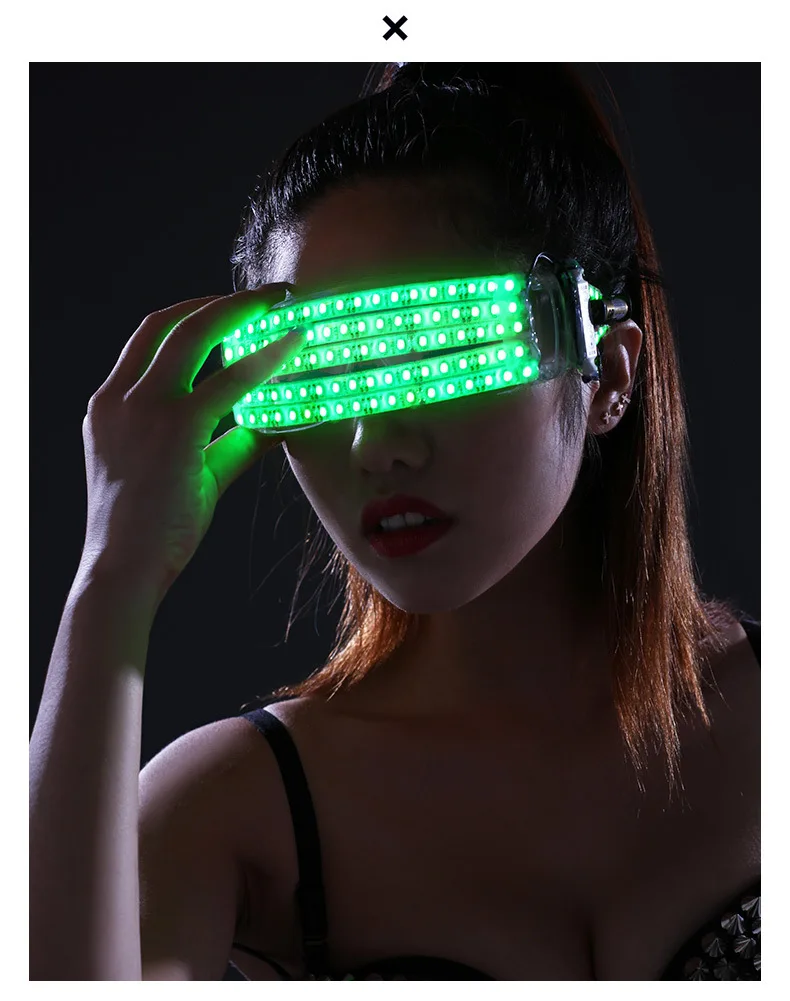 Новинка оборудование для дискотеки светодиодные светящиеся очки дисплея с