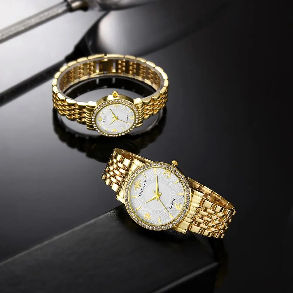 Парные часы Лидирующий бренд стальные механические наручные для мужчин и женщин