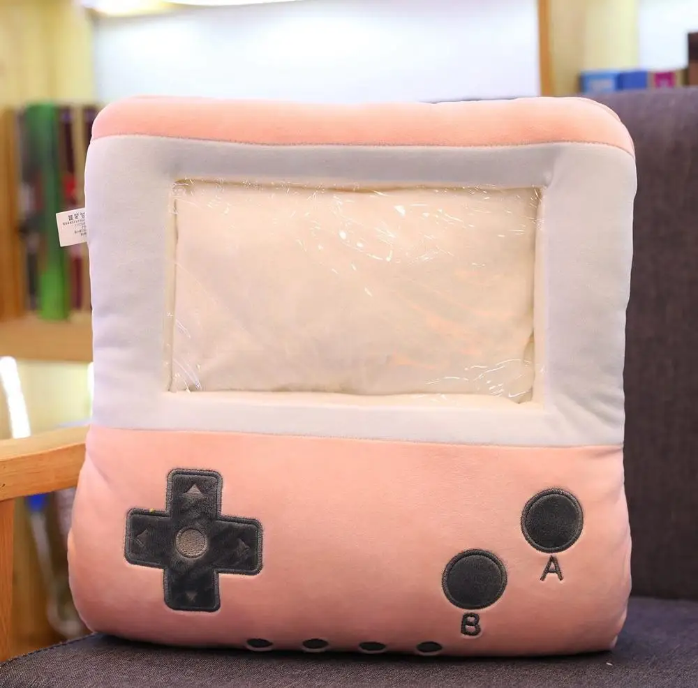 winter cute visible phone plush play company phone accessory stuffed visible play game hand warmer plush toy pilow gift free global shipping