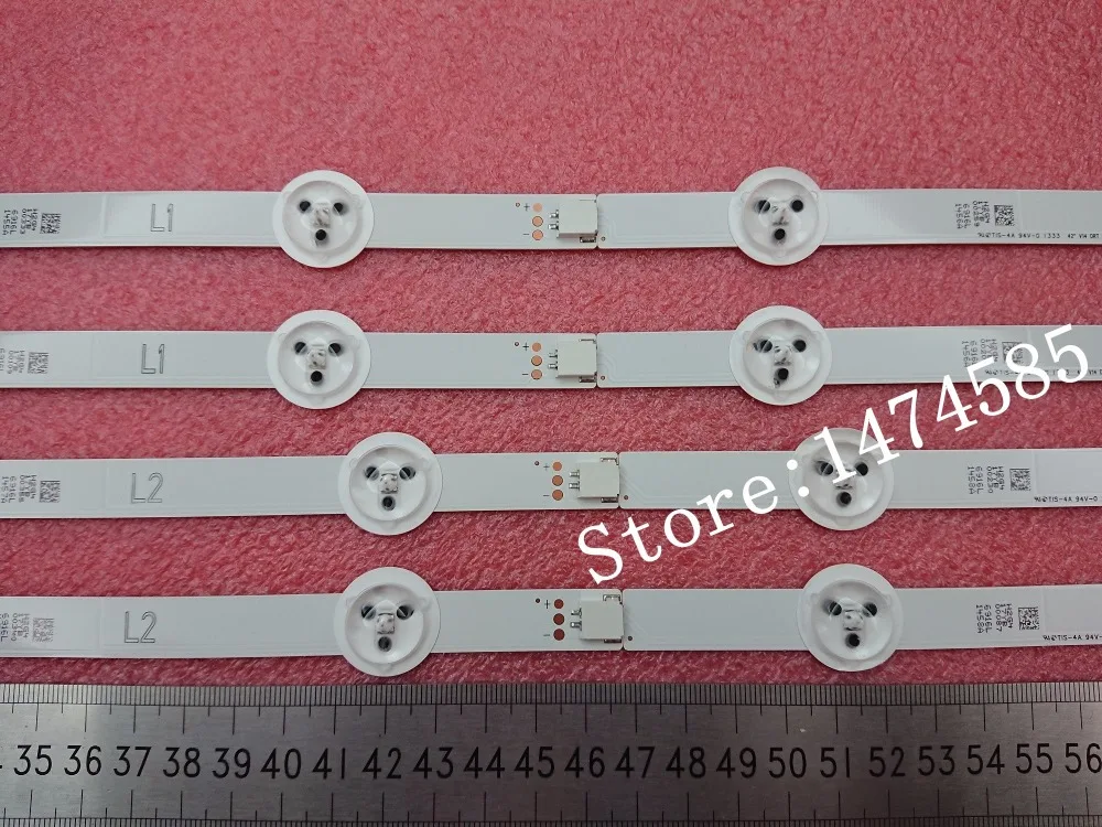 Новые 8 шт./компл. светодиодный Подсветка полосы для LG 42LA6300 42 &quotV14 DRT R1 L1 R2 L2 Тип