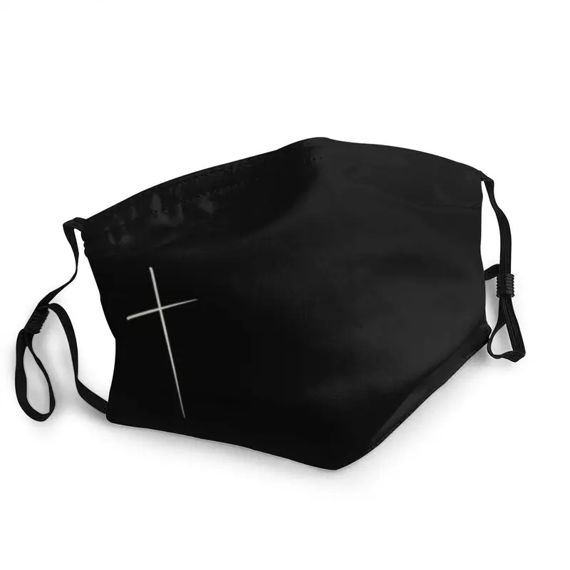 

Christian Religious Jesus Breathable Unisex Face Mask Catholic Cross Anti Dust Haze Protection Cover Respirator Mouth-Muffle