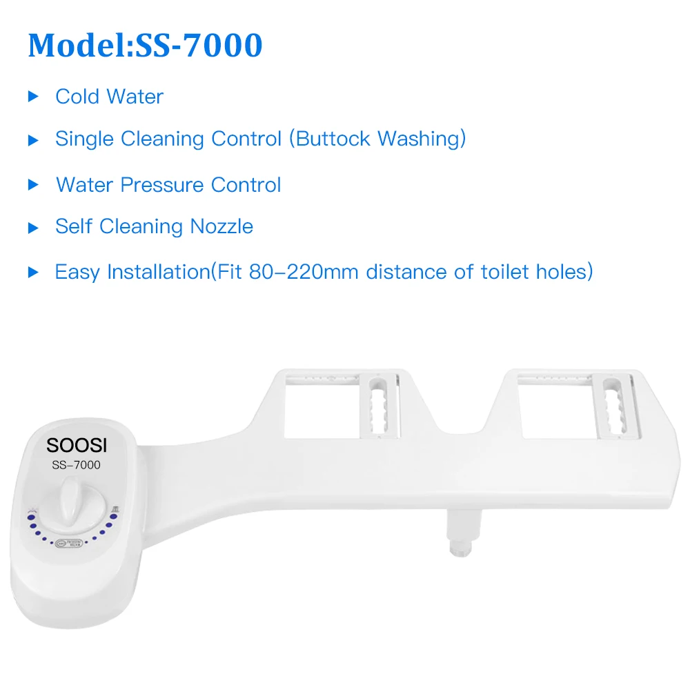 Неэлектрическое биде сиденье на унитаз или самоочистки насадка-пресная вода