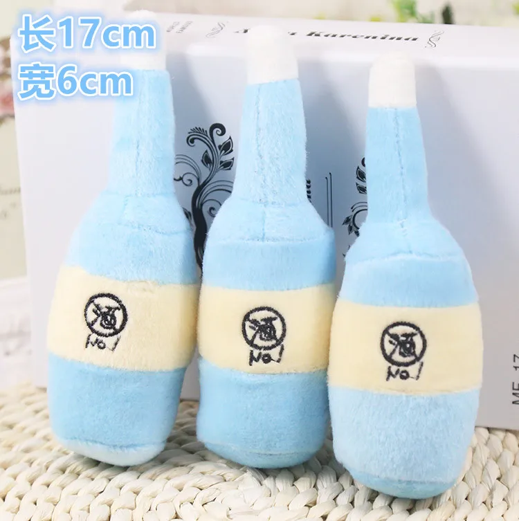 Игрушка для домашних животных со звуком в виде бутылки вина | Дом и сад