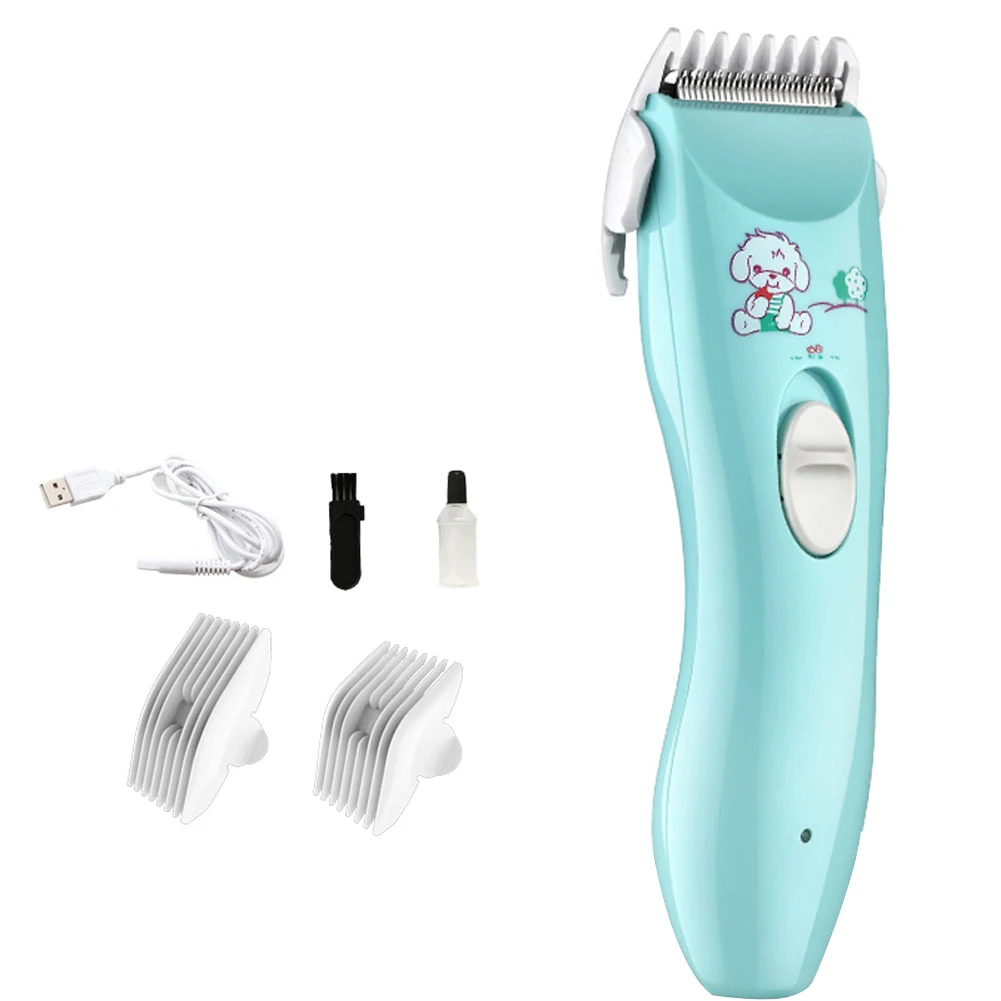 Детская машинка для стрижки волос мини электрический триммер тихая USB