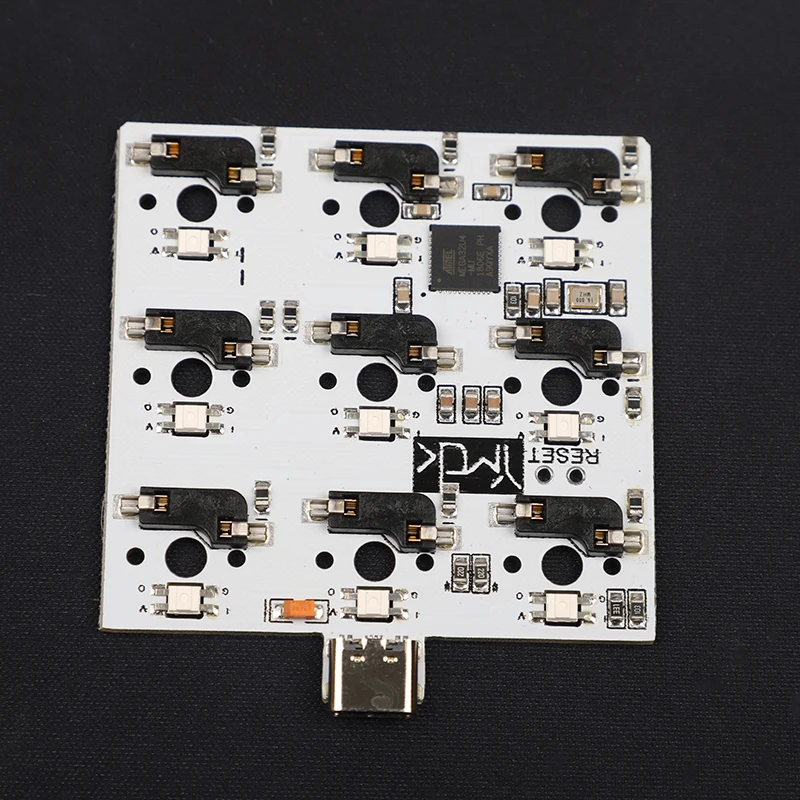 9 кнопочный QMK Hotswap YMDK RGB с поддержкой функции макросъемки переключатели типа C MX