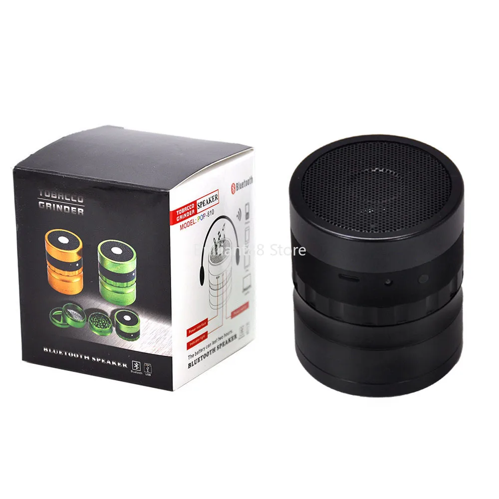 

New 4-layer 63mm metal smoke grinder, innovative Bluetooth smoke grinder, metal grinder