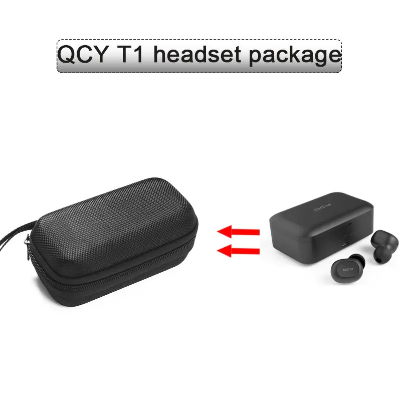 Беспроводная bluetooth-гарнитура Защитный Чехол Сумочка Жесткая Сумка Открытый для