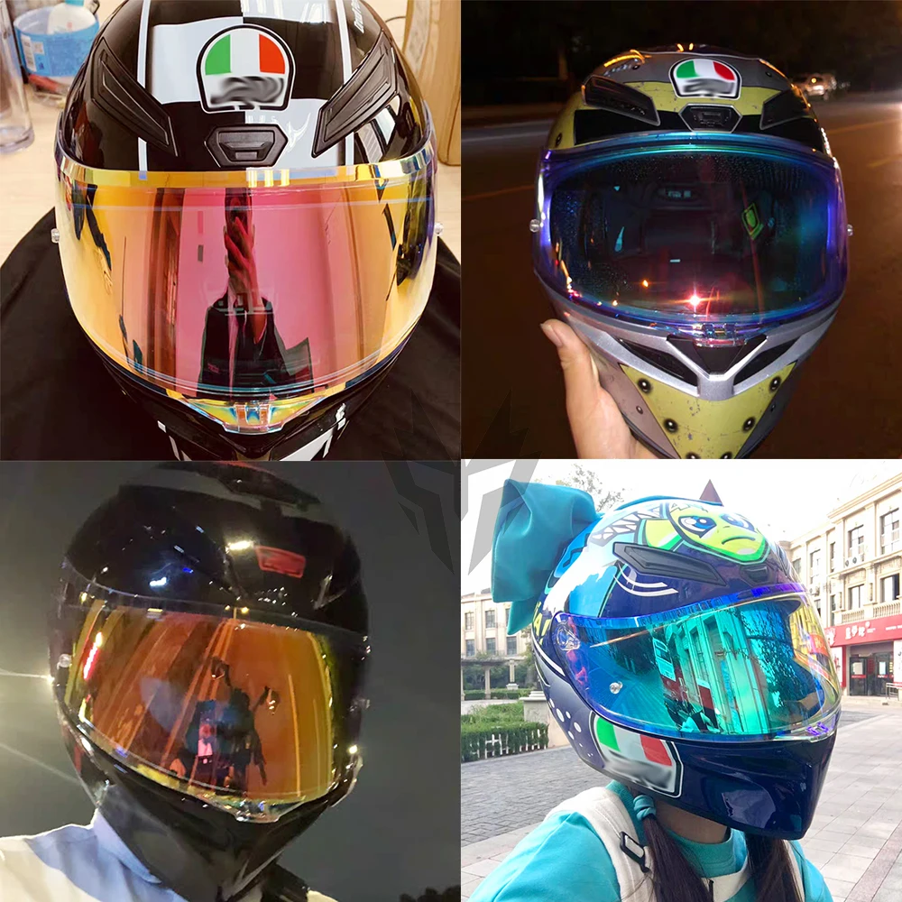 Новинка K5 K3SV K1 шлем козырек стиль многоцветный для AGV K3 SV очки мотоциклетный
