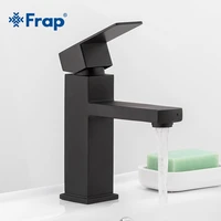 frap new square black bathroom faucet stainless steel basin mixer bathroom accessories tap bathroom sink basin mixer tap y10170