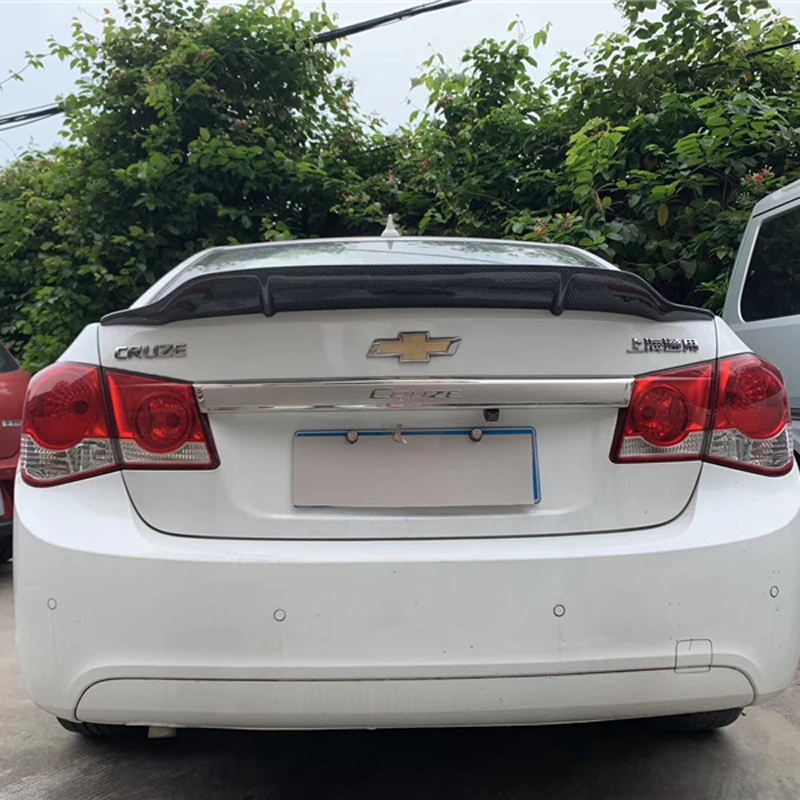 

Car-styling R Style Luster Carbon Fiber/FRP Rear Trunk Spoiler Wing Fit for Honda Chevrolet Cruze 2009 - 2014