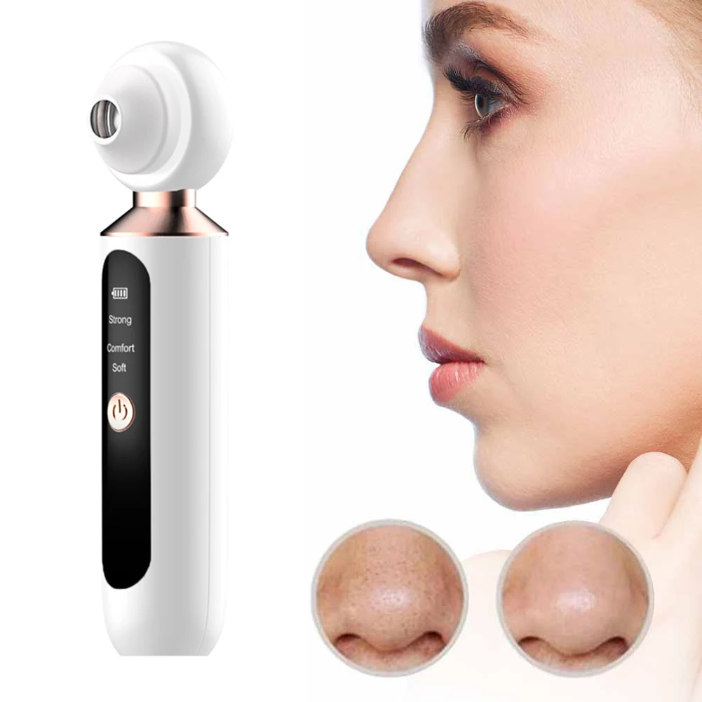 

Vacuum Suction Facial Blackhead Remover Visual Acne Pimple Pore Cleaner Machine Blackhead Remover Face Deep Nose Cleaner