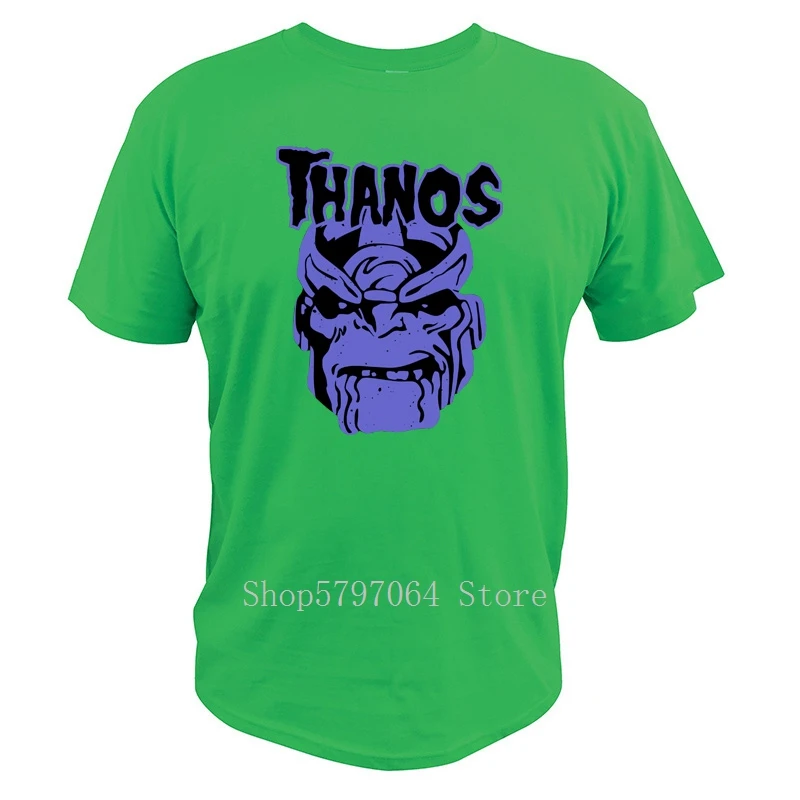 Футболка Thanos Titan Super Villain крутая цифровая футболка с графикой кино комикс прямые