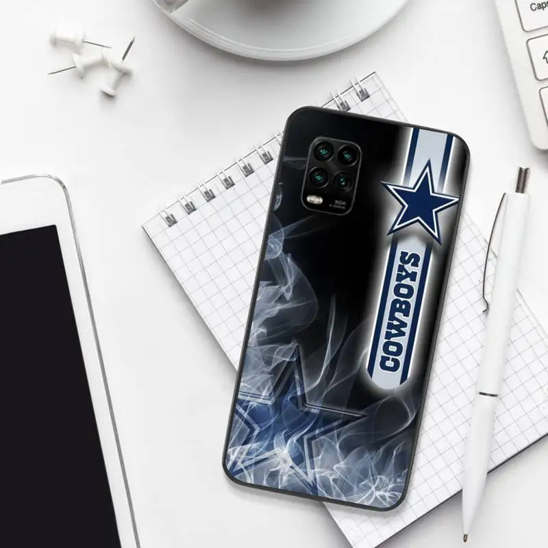 

0 Dallas Cowboys Black TPU Phone Case For Xiaomi 8 9 Se 10 10pro Note 2 3 10 MIX2 S MAX2 3 F1 5X