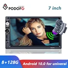 Автомагнитола Podofo, 2DIN, Android 910, 8 дюймов, 128 ГГц, GPS, Wi-Fi