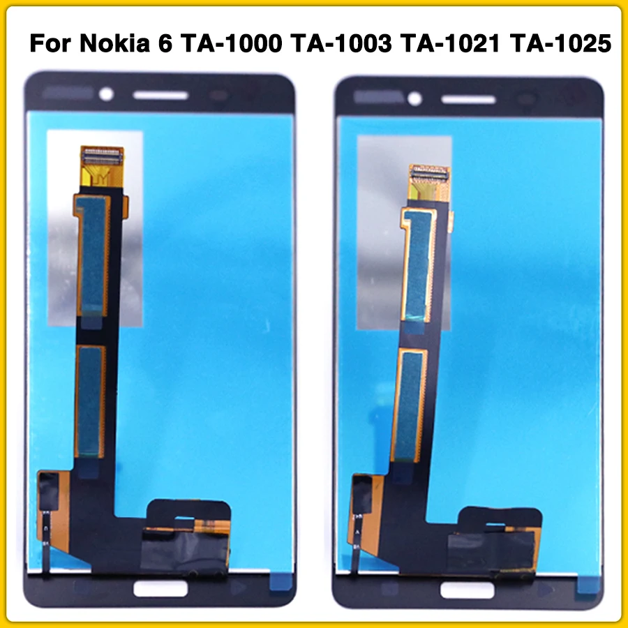 Новая сенсорная ЖК панель N6 для Nokia 6 TA 1000 1003 1021 1025 1033 1039 дисплей кодирующий