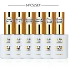 RS лак для ногтей 15 мл УФ-гель для ногтей набор Коллекция верхнее покрытие без протирания базовый гель полуперманентный набор гель лак для маникюра