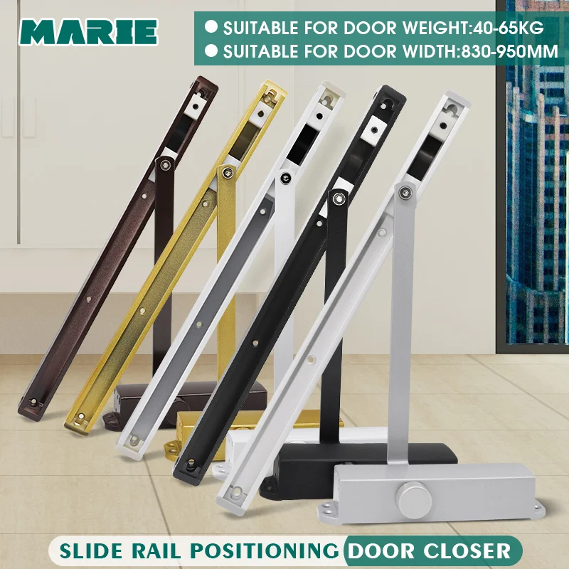 Коричневый цвет двери ближе системы безопасности регулируемое