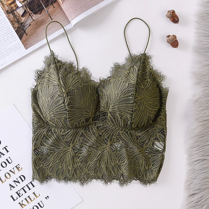 Linbaiway женские бюстгальтеры нижнее белье на бретельках кружевное красивое