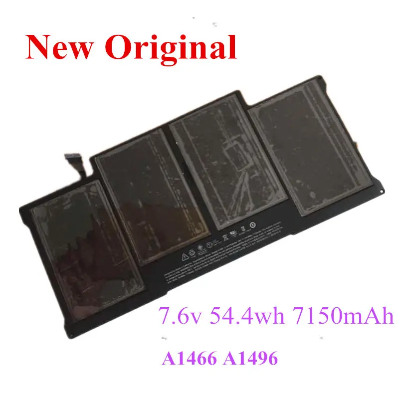 

New Original Laptop replacement Li-ion Battery for Apple MacBook 13" 2013 A1496 A1466 MD760 7.6v 54.4wh 7150mAh