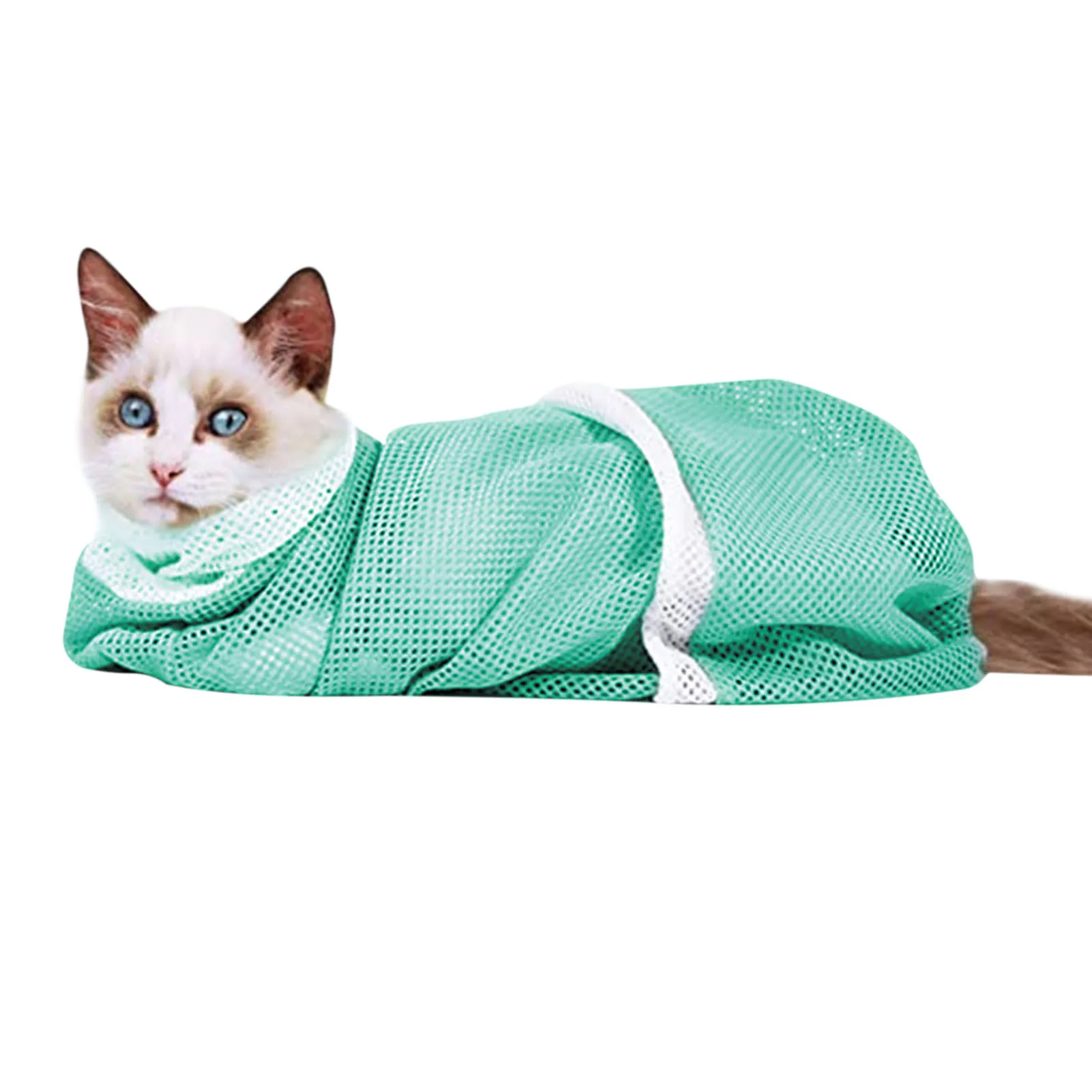 Кошка Душ сетчатый мешок Регулируемый Многофункциональный твёрдое