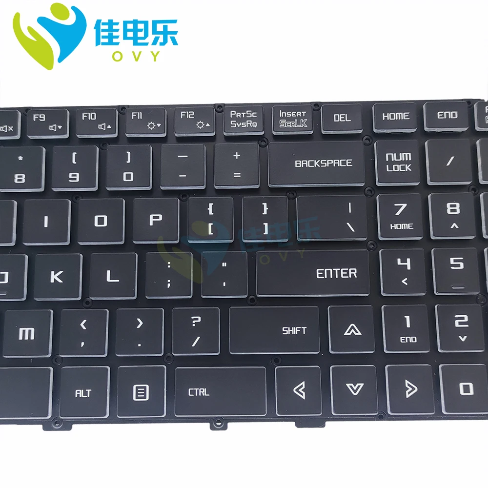 Английская клавиатура с подсветкой для Gateway GGNC71719 GGNC71719-BK Shinelon T50 клавиатуры