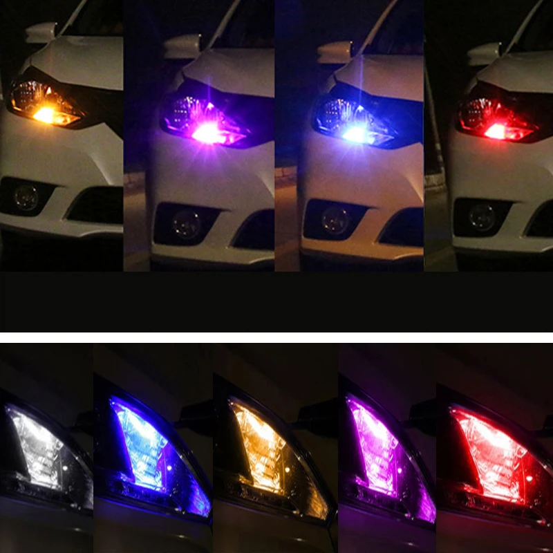 4 шт. Автомобильные светодиодные лампы T10 W5W 57SMD 3014 LED 168 192|Сигнальная лампа| |