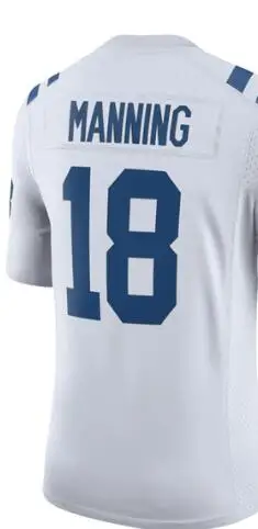 

Вышитая Американская футболка Peyton Manning для мужчин, женщин, детей, молодежная белая футболка