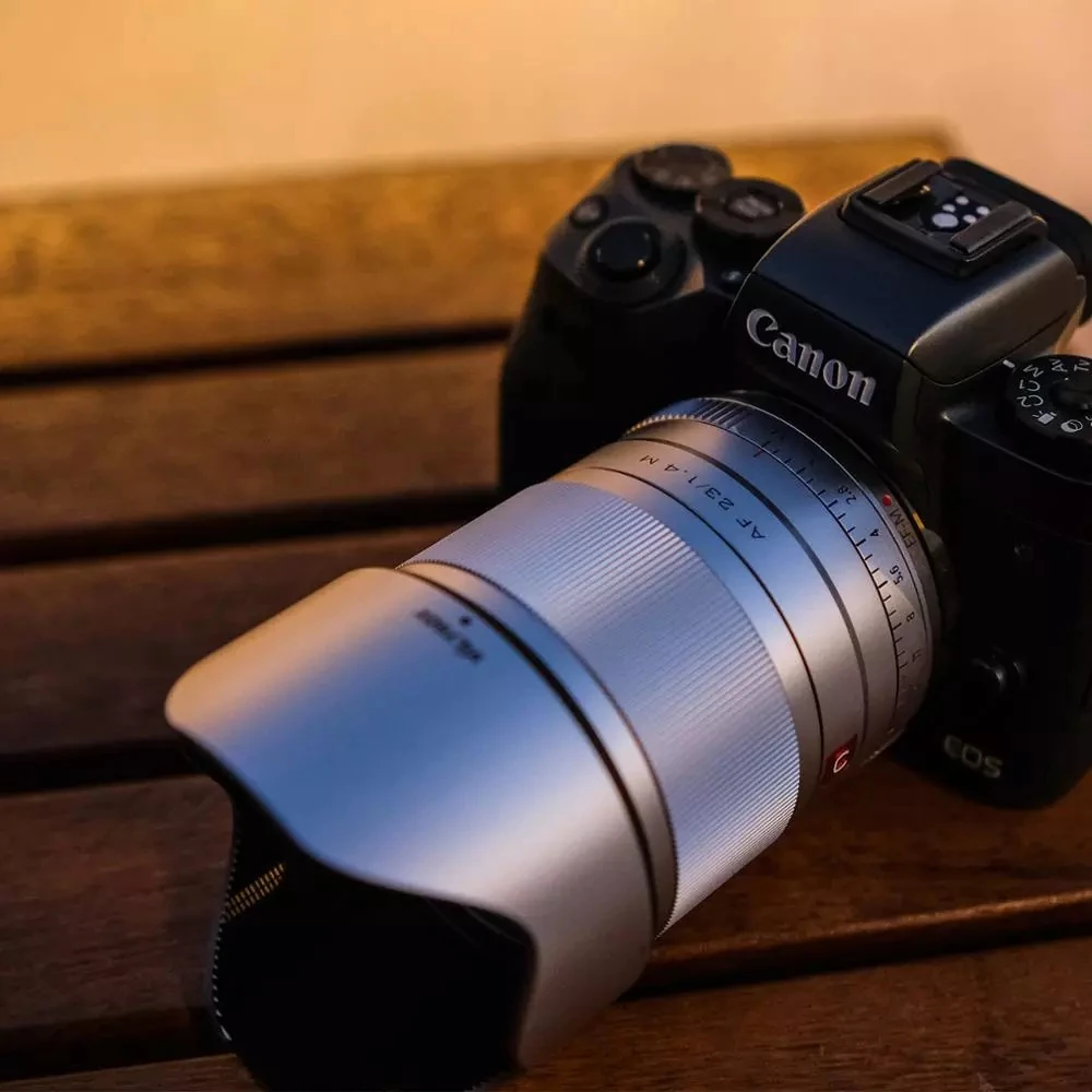 Viltrox 23 мм f1.4 STM EF-M крепление Авто фокус APS-C Prime объектив для камер Canon EOS M M5 M6 Mark II M100