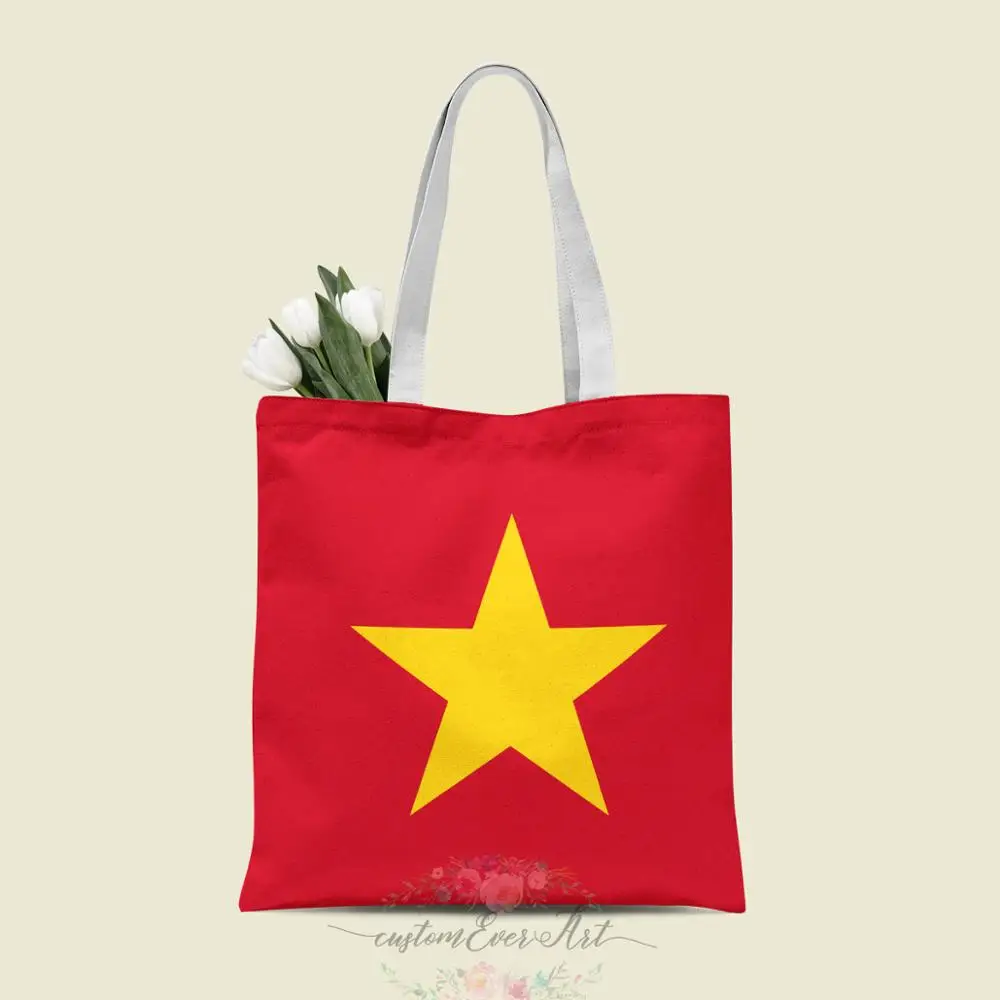 

Vietnam tote bag custom canvas tote bags for women for teacher Birthday Bags Gift Bag personalized gifts
