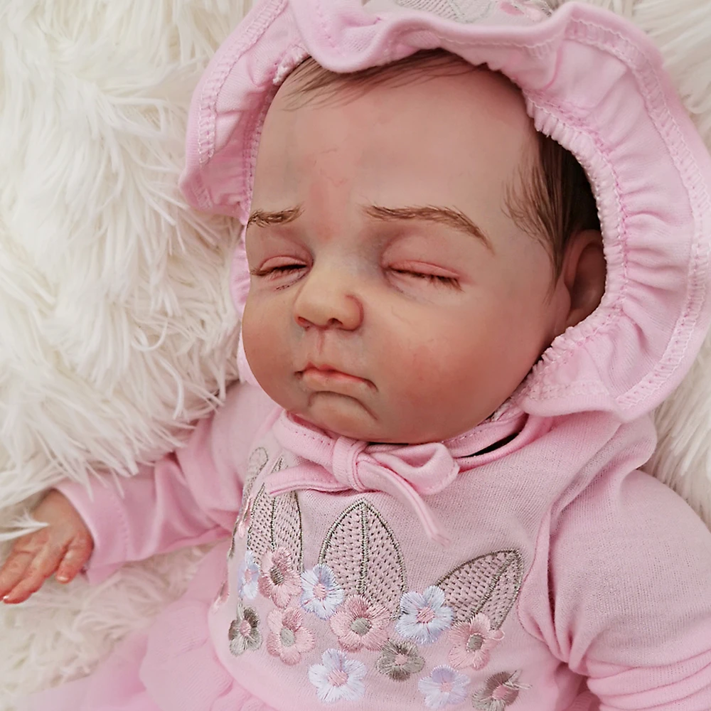 Новый дизайн Bebes reborn мягкий настоящий силикон baby dolls 18 &quot45 см коллекция