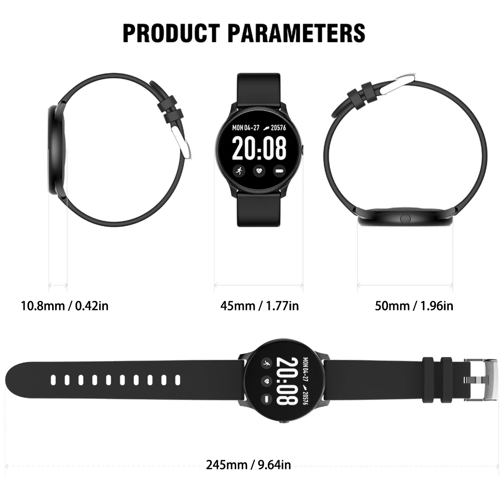 Kospet магические Смарт-часы для мужчин браслет BT4.0 Фитнес Пульс измеритель