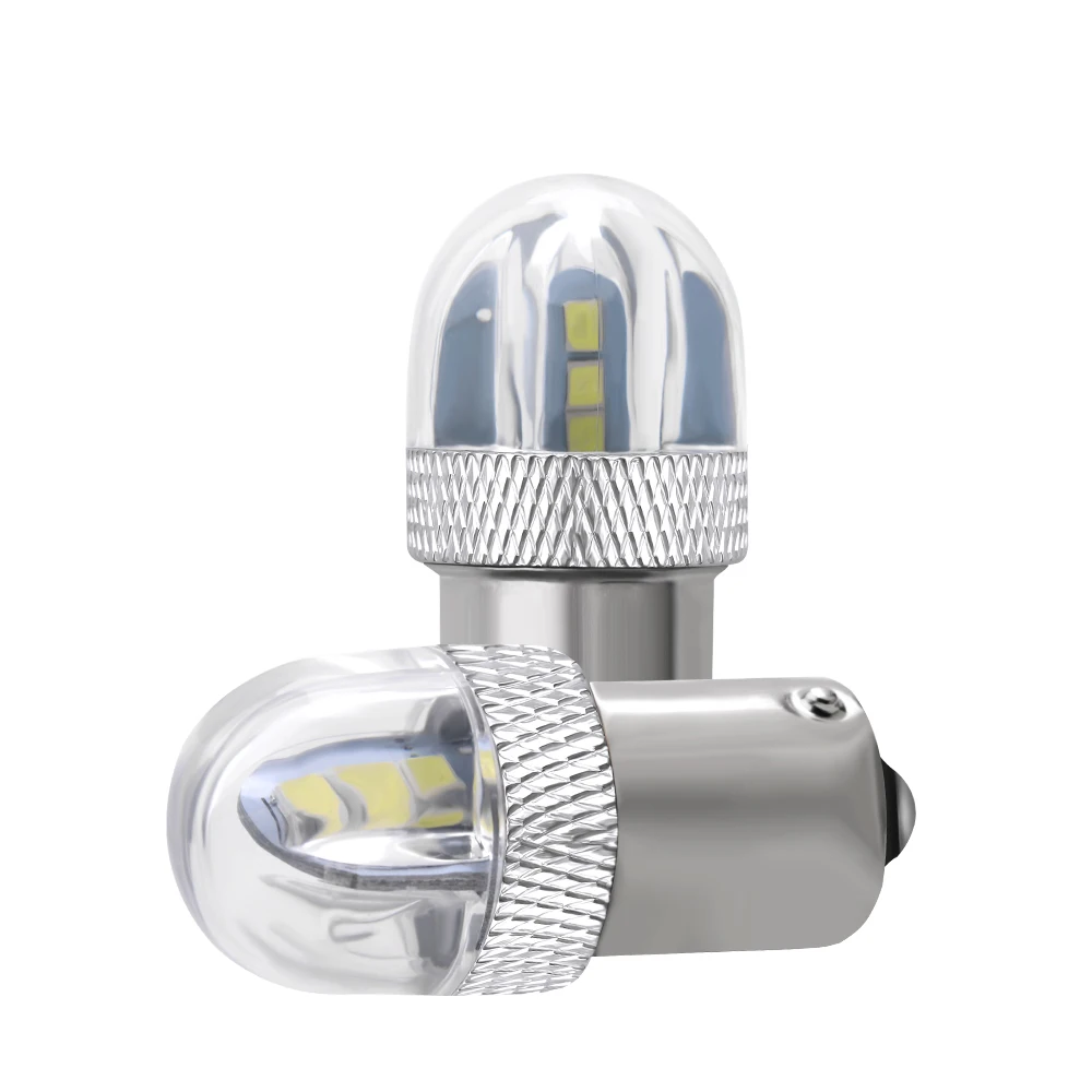 2PC LED Bulbs 3030 6SMD 1156 BA15S P21W 1157 bay15d p21/5w Turn Signal Light Auto Reversing Bulb DRL Taillight Car Styling White |