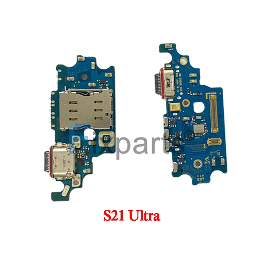 Оригинальный зарядный порт USB для Samsung Galaxy S21 Plus док разъем Замена платы Ultra|glass