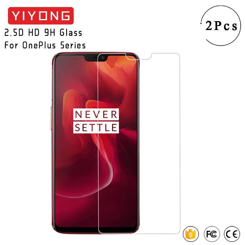 YIYONG 2.5D HD Стекло для Oneplus 6 T 6 T 5T 5 3 T 3 T закаленное стекло Защита экрана для OnePlus One Plus 3 5 6 7 T 7 t Pro стекло