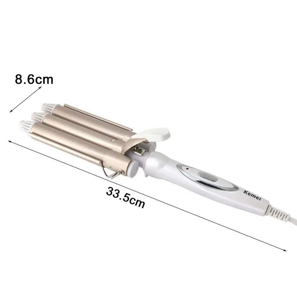 Женские щипцы для завивки волос с тремя трубками износостойкие профессиональные