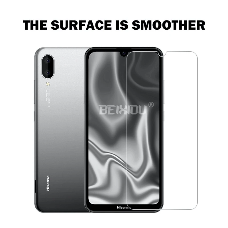 2 шт Полное закаленное стекло для HISENSE H30 LITE защита экрана 2.5D 9h защитная пленка |