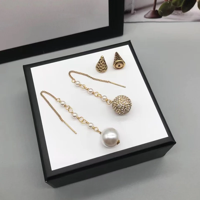 

Retro Earrings for women 2021 Cone Stud Earrings Romantic Charms Simple Fashion Jewelry Banquet Gift Free Shipping