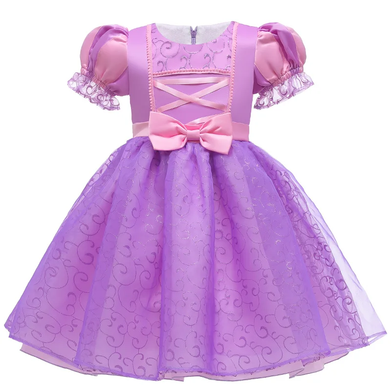 

2020 Girl Cosplay Dress Kids Summer Princess Dresses For 3-10 Years Girls Costumes Children Fancy Gown Clothes