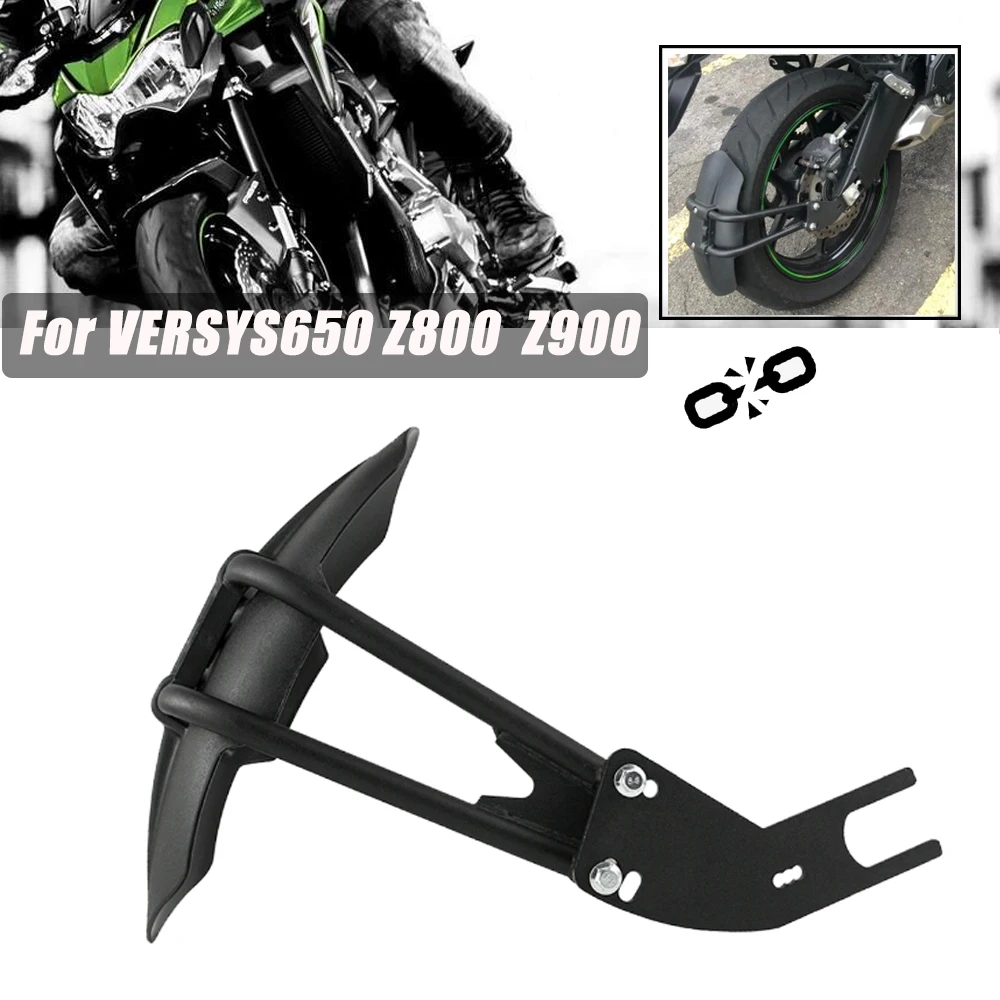 

Motorcycle Rear Fender Mudguard Splash Guard Cover Protector Guardabarros Trasero For VERSYS-X300 VERSYS650 ER6-N Z750 Z800 Z900