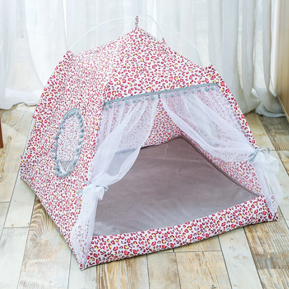 Универсальный Красочные пещера зоотоваров милый домик для питомца кошки собаки