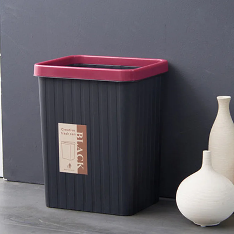 

Household Narrow Slot Trash Can Kitchen Waste Bin Living Room Garbage Storage Box Office Bathroom Toilet Paper Basket