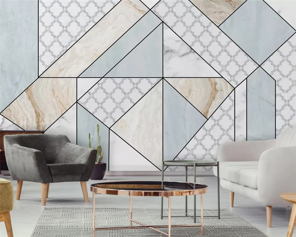 3d обои для домашнего декора экологичные по индивидуальному заказу современные