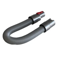 1pc extension pipe hose soft tube pu extension hose telescopic pipe for dyson vacuum v7 v8 v10 fluffy v10
