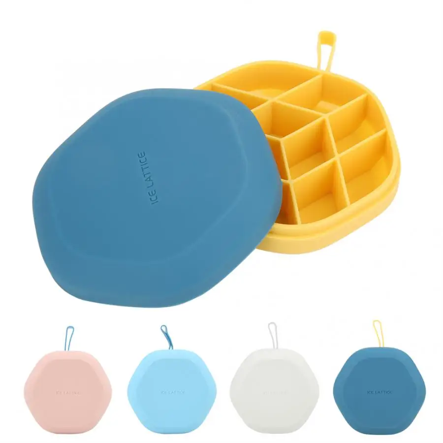 Многоразовая Бытовая мини силиконовая форма для льда сделай сам поднос кухонные