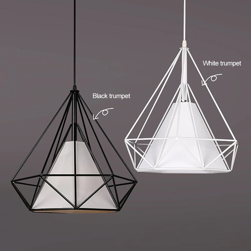 Ретро промышленный ветер птичья клетка Искусство столовая люстра креативный