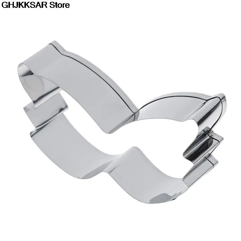 1 шт. 7.5x4cm Нержавеющая сталь вечерние маска печенья прессформы резец Fondant