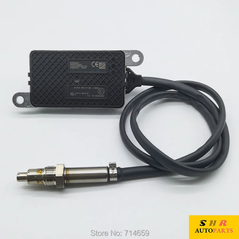 Датчик оксида азота SHR 5WK9 7332A 8 проводов OE A0101531728 5WK97332A Nox для грузовика Benz|Датчик