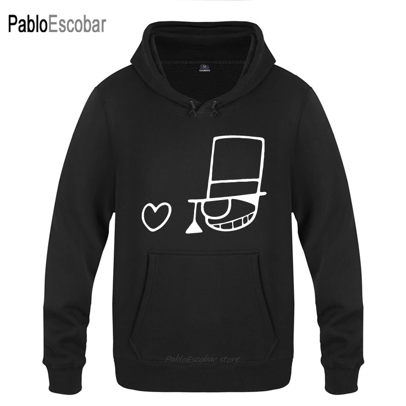 Толстовки в стиле аниме Детектив Конан мужской пуловер флисовые толстовки с