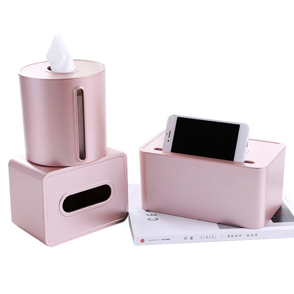 Бытовая полипропиленовая коробка для хранения салфеток чехол офиса отеля