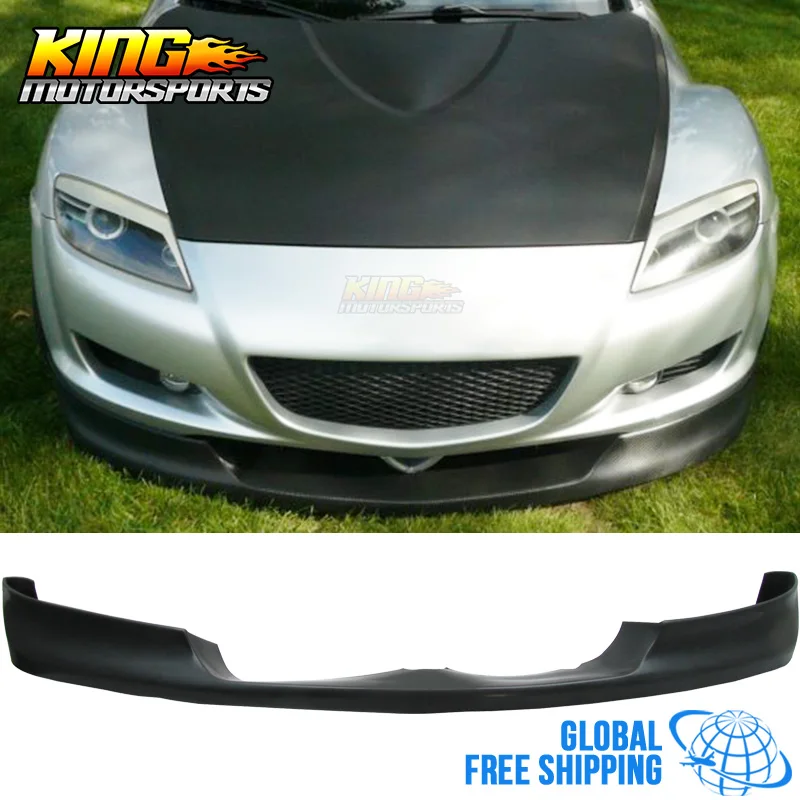 Fit1 04 05 06 07 08 MAZDA RX8 передний бампер спойлер спортивный Чехол искусственная кожа